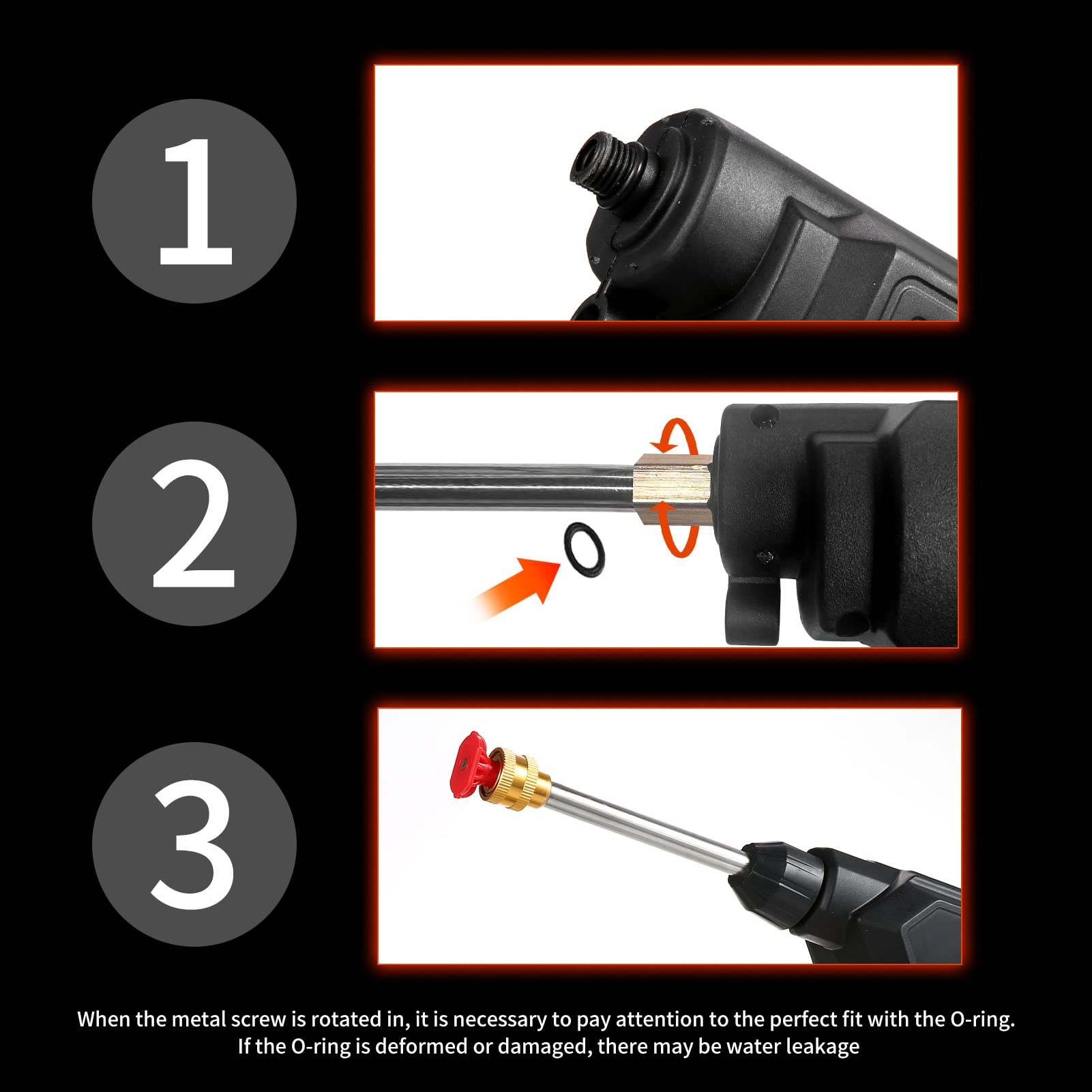 High Pressure Washer Gun,Used For Car Washing, Floor Cleaning & Garden Watering