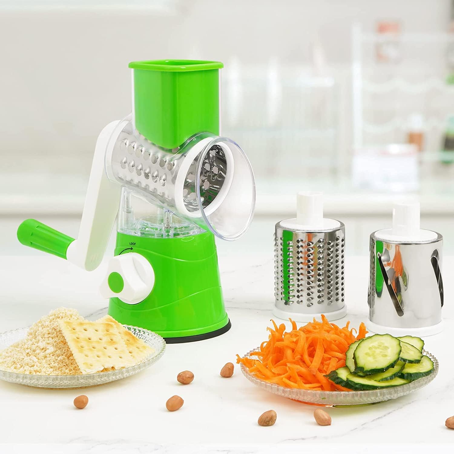 Manual Rotatory Vegetable slicer and Chopper