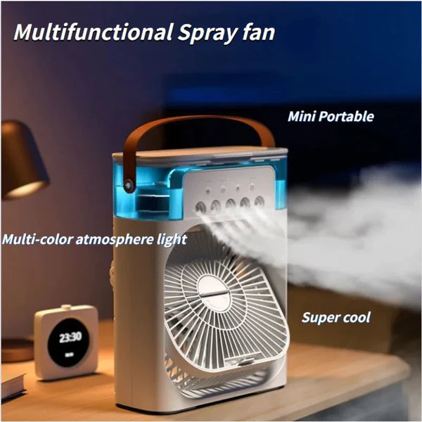 Portable Fan with Ice