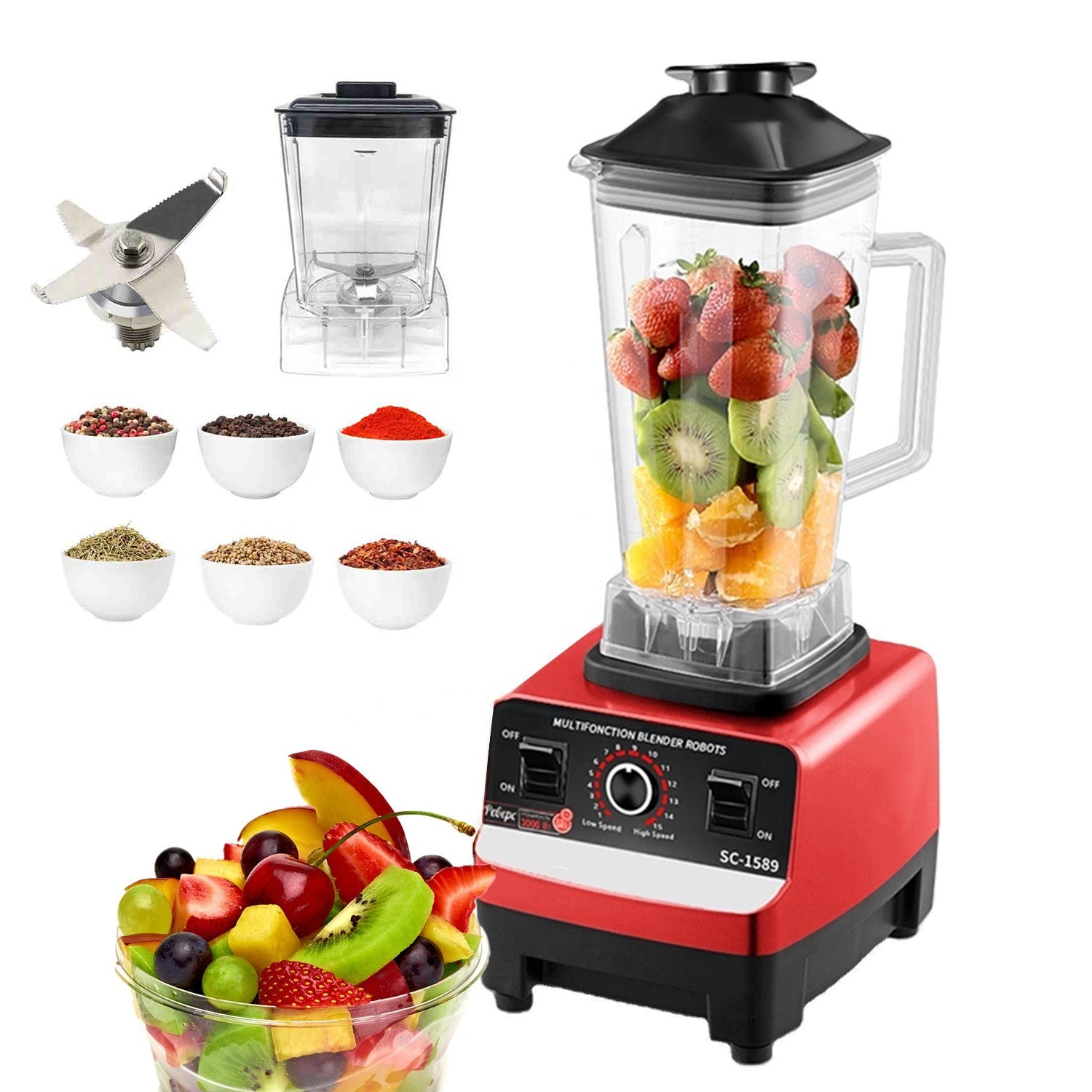 2-in-1 Juicer Blender